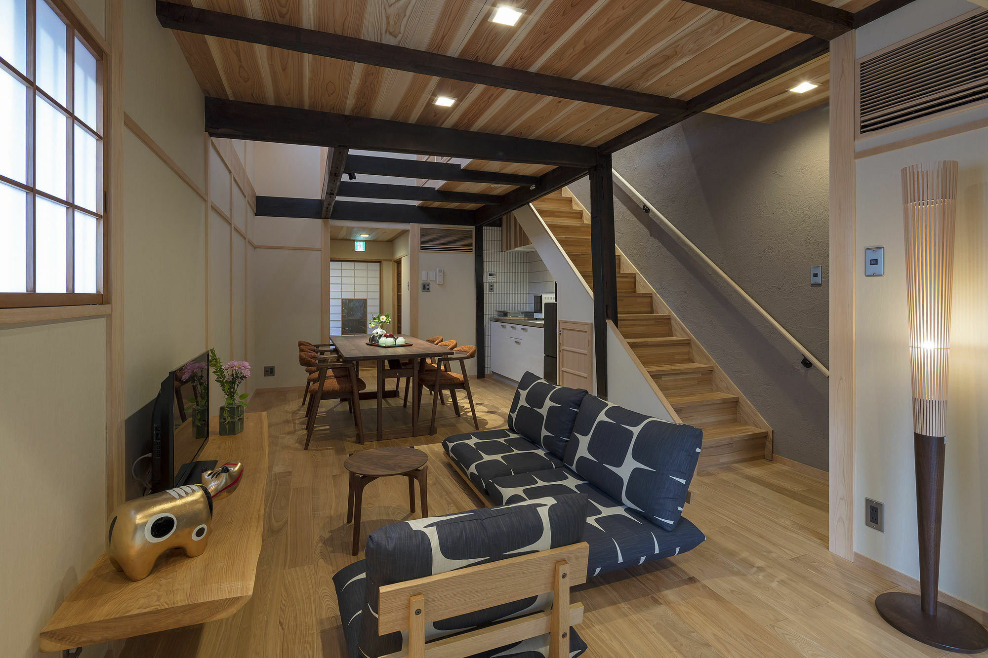 교토 Shimabara Kaiden Machiya House 빌라 외부 사진