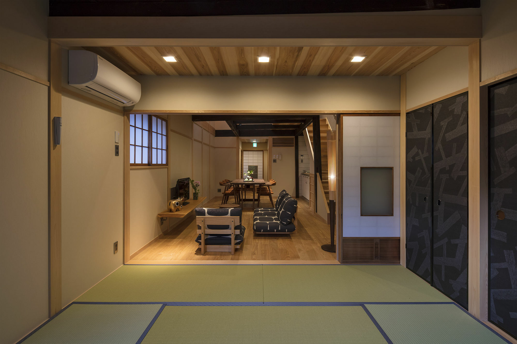 교토 Shimabara Kaiden Machiya House 빌라 외부 사진