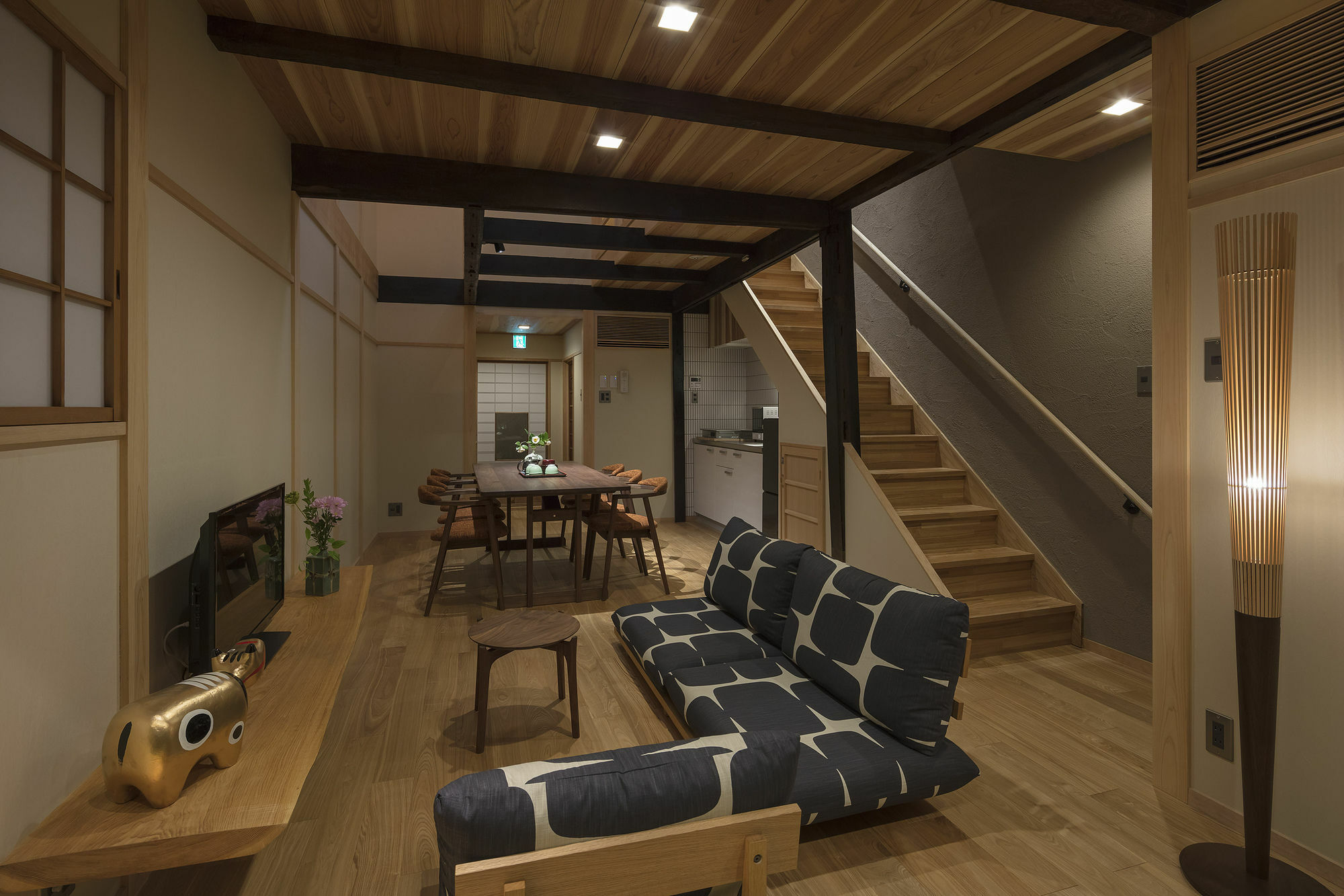 교토 Shimabara Kaiden Machiya House 빌라 외부 사진